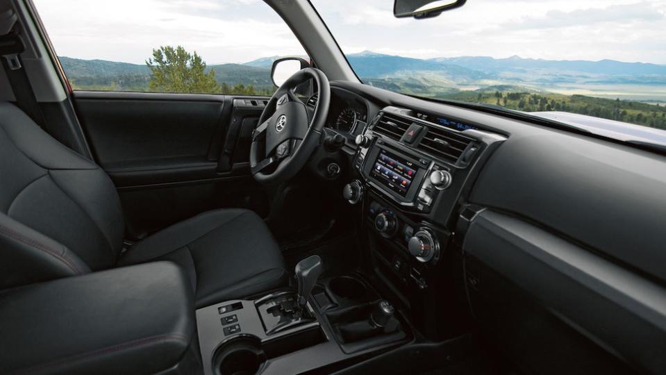 Toyota 4Runner TRD Pro interior (Credit: Toyota)