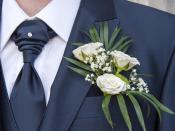'Grooms are forgoing traditional black or navy suits for a more fun, brighter blue hue,' the Wedding Report states. 'Searches for blue groom suits are up 90 per cent year on year.' Photo: Getty