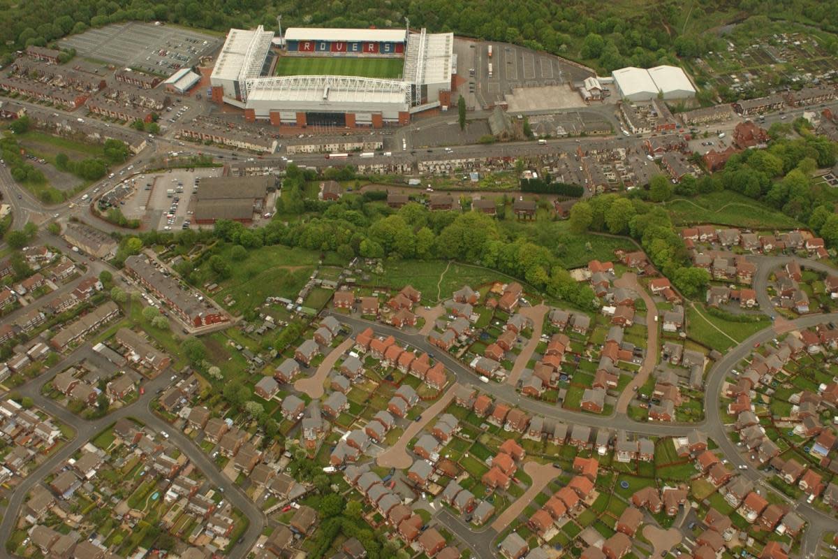 Blackburn aerial shot