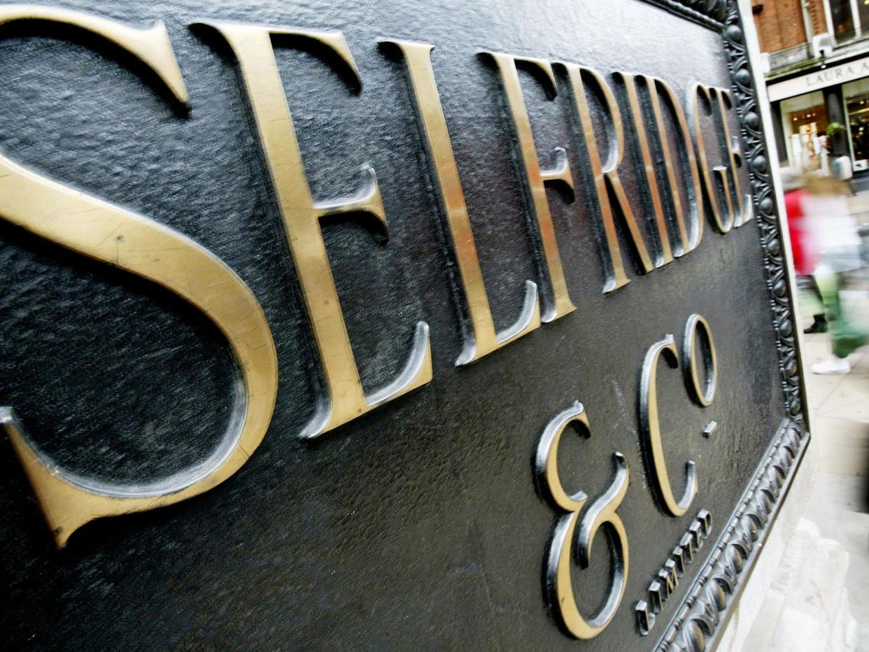 A man has been arrested at Selfridge's department store: Ian Waldie/Getty Images