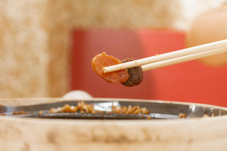 geylang claypot rice - lup cheong