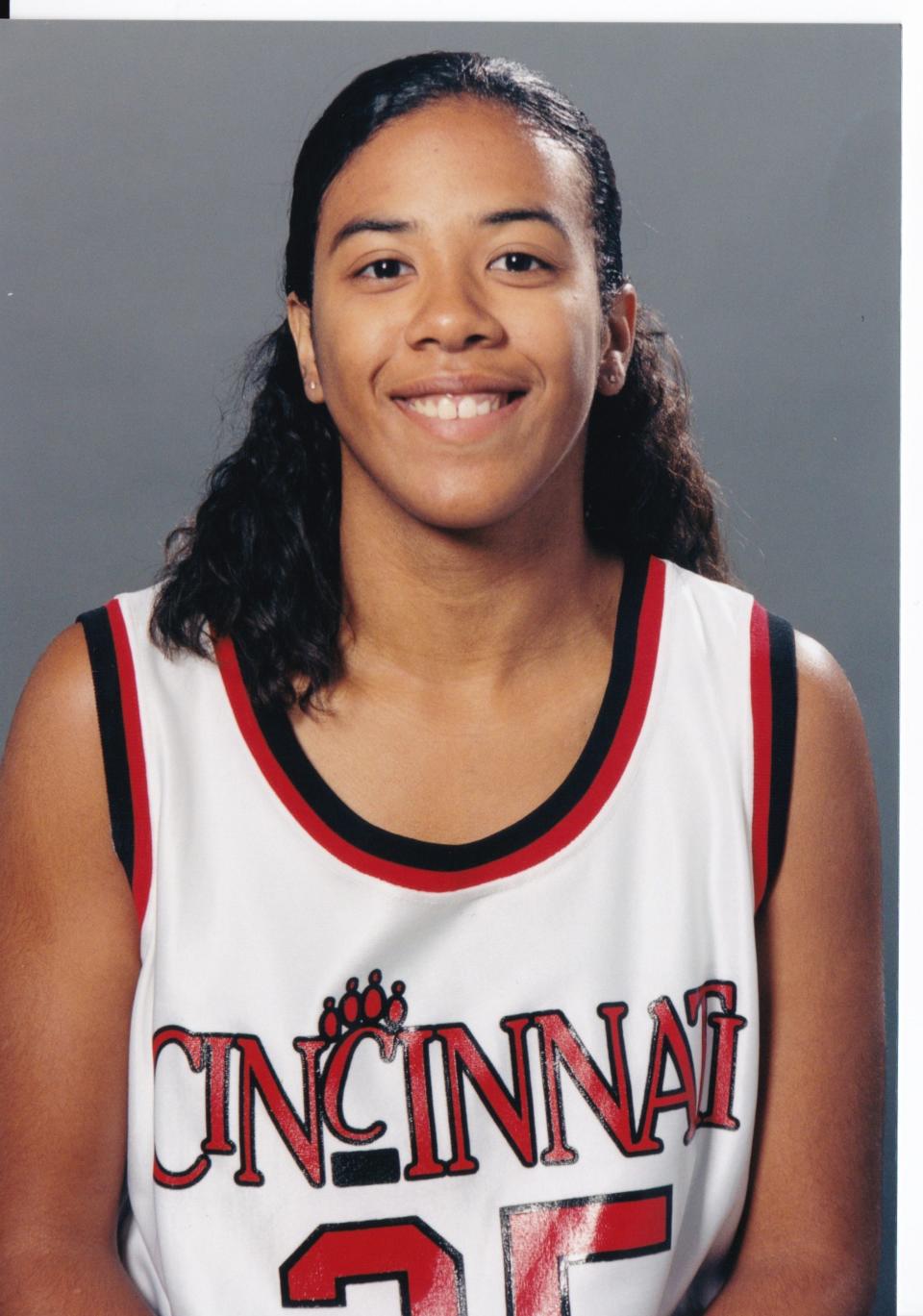 Katrina Merriweather played for Laure Pirtle's UC Bearcats from 1997-2001