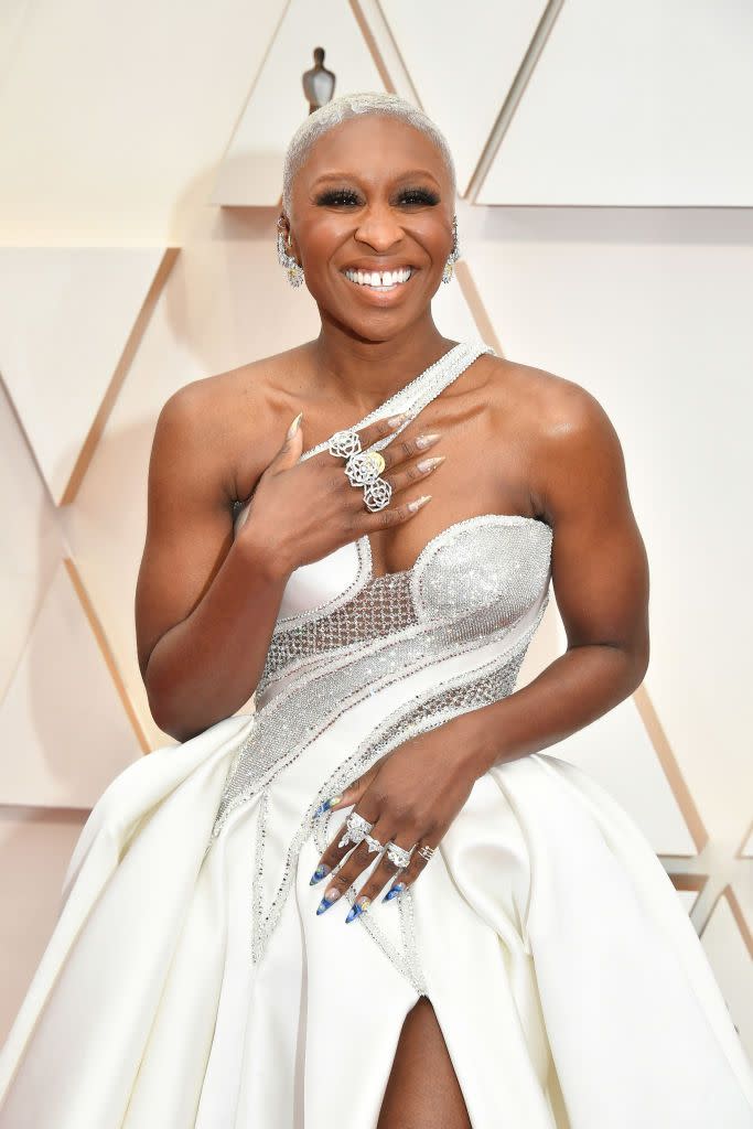 gray hair color ideas cynthia erivo