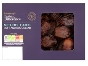 <p>Sainsbury’s Taste the Difference Medjool dates with supplier code K0014 EW on label may have been contaminated with Hepatitis A</p> (Sainsbury's)