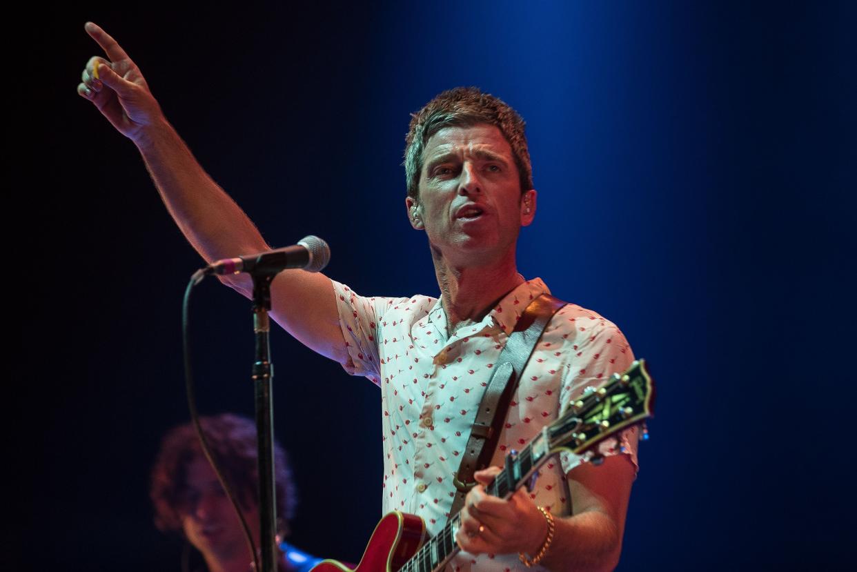 Is Noel Gallagher playing the ultimate practical joke? (Credit: REX)