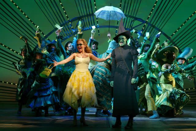 <p>ITV/REX/Shutterstock</p> The original cast of "Wicked"