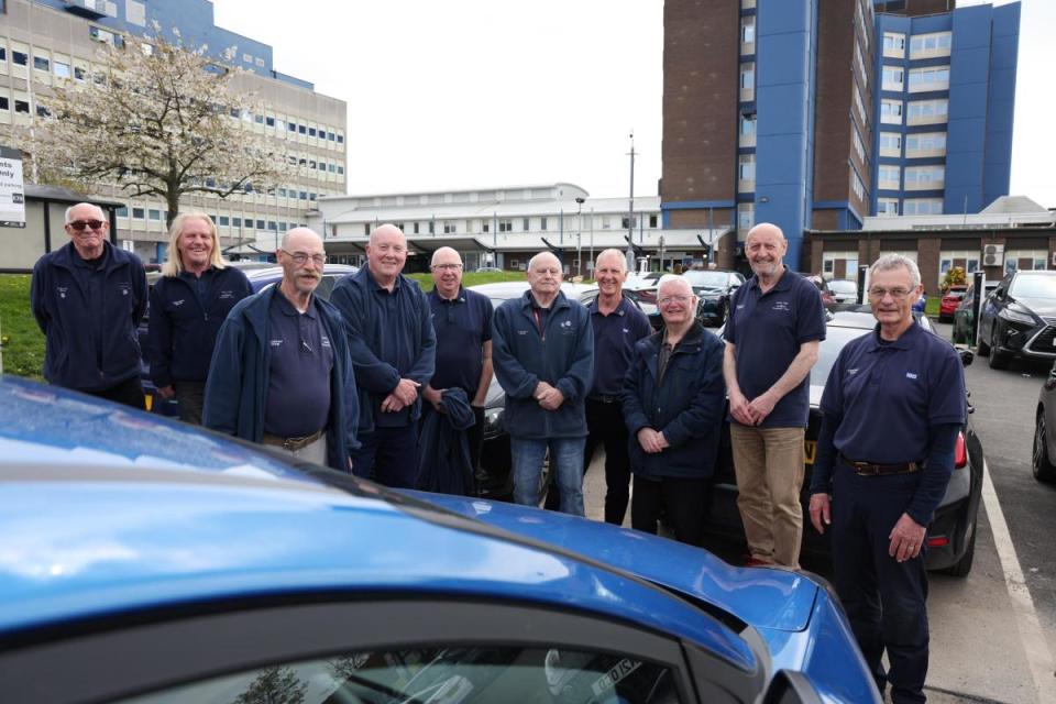 The North Tees Volunteer Drivers, who won the group service to the community award Picture: DAVE CHARNLEY PHOTOGRAPHY