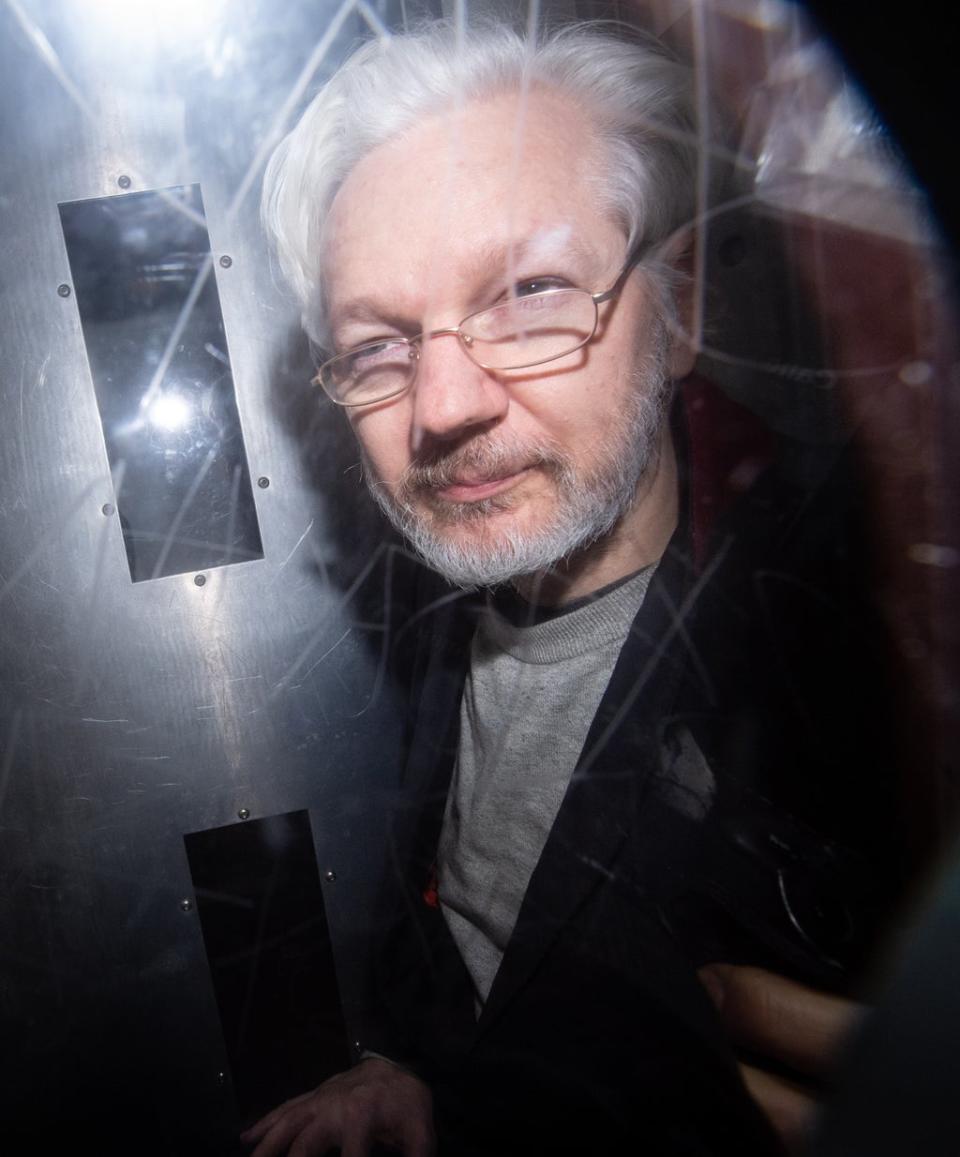 Julian Assange faces extradition to the US (Dominic Lipinski/PA) (PA Wire)