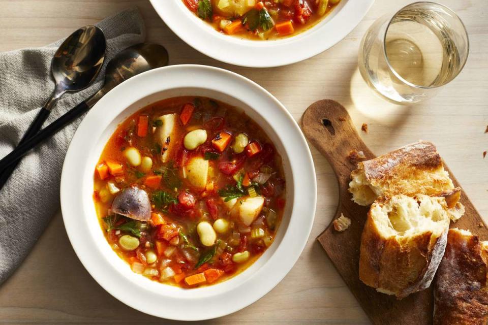 Instant Pot Vegetable Soup