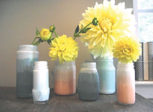 craft of the day ombre jars