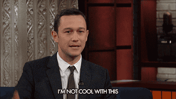 Joseph Gordon-Levitt comments on something he's "not cool with" on "The Late Show with Stephen Colbert"
