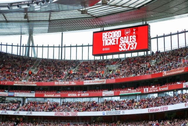 North London derby ticket sales 