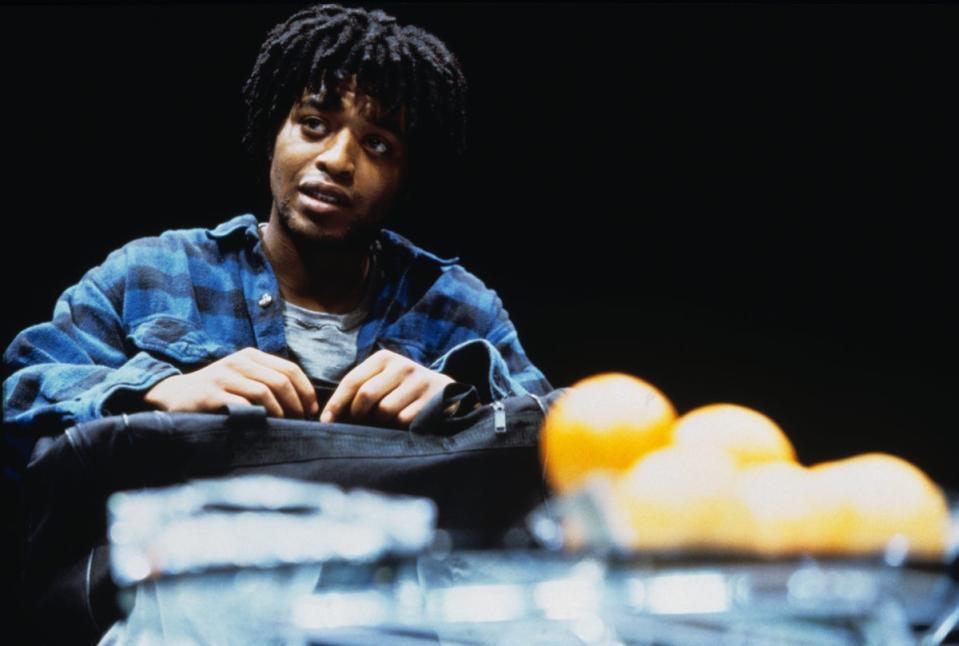 Chiwetel Ejiofor in Blue/Orange in 2000 (Ivan Kyncl / National Theatre Archive)