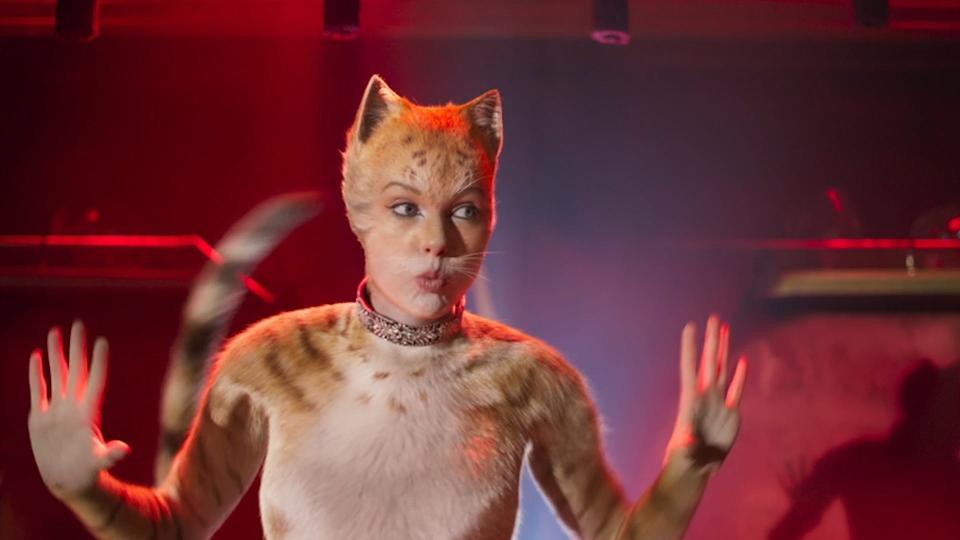 The Golden Globes did not go wild for "Cats."