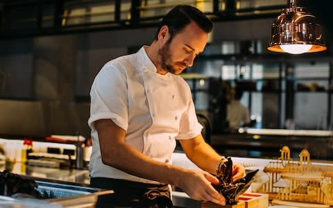 jason atherton, badrutts palace, switzerland - Credit: NIKKI TO