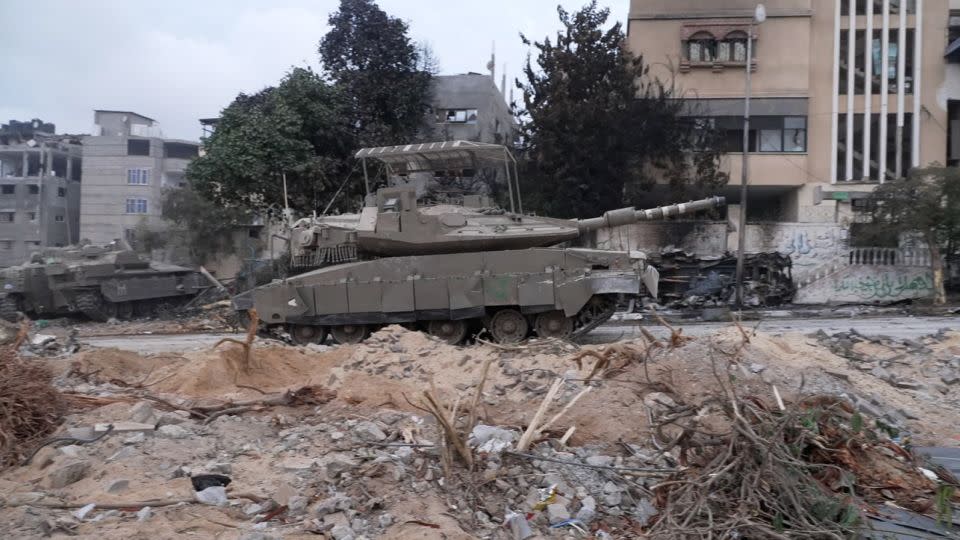 CNN embedded with Israel's military inside Gaza but did not submit the material for this report to the IDF and retained editorial control over the final report. - CNN