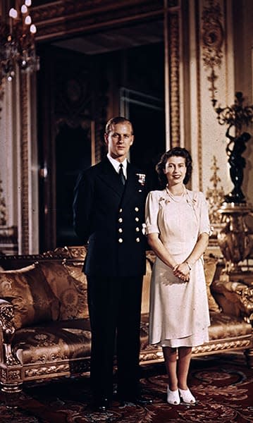 Prince Philip and the Queen