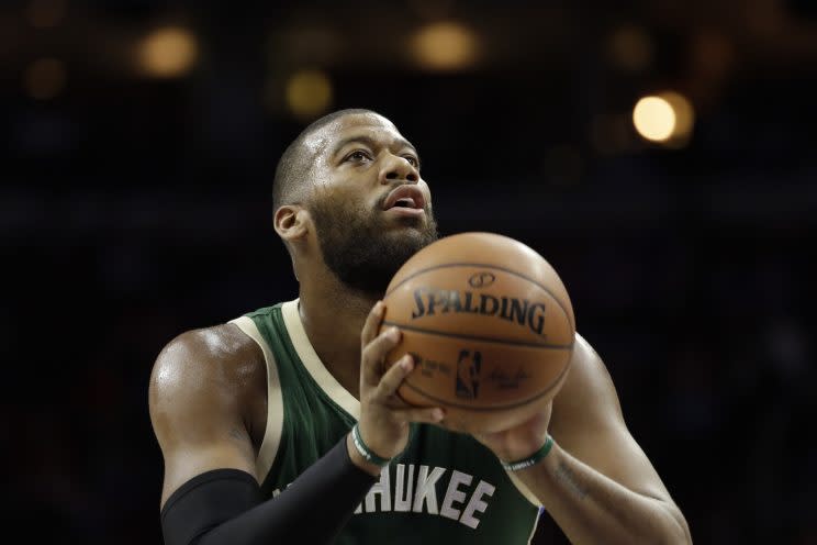 Greg Monroe signed a three-year, $50 million contract with Milwaukee in 2015. (AP)