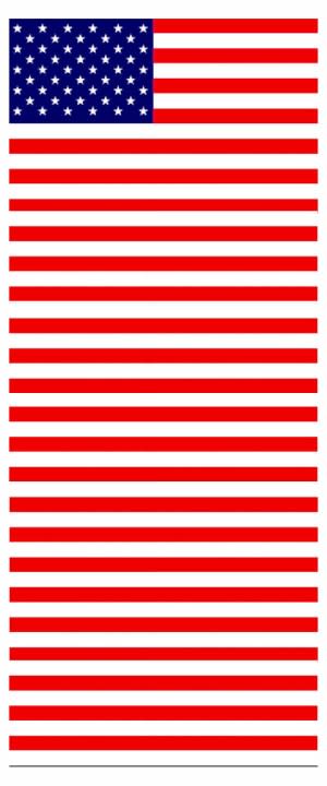 50 Stripe Flag #1