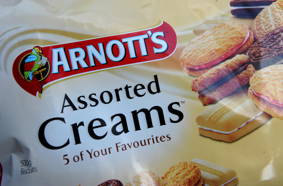 Arnott's biscuits. Image: AAP