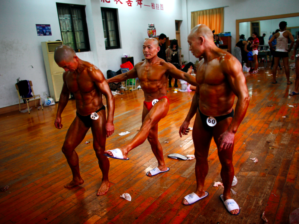 China bodybuilder