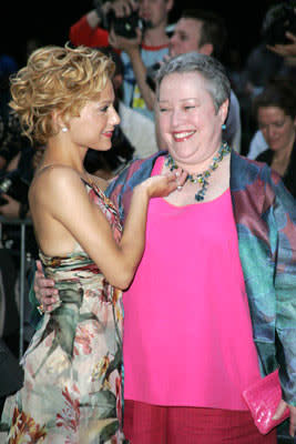 Brittany Murphy and Kathy Bates at the New York premiere of Revolution Studio's Little Black Book