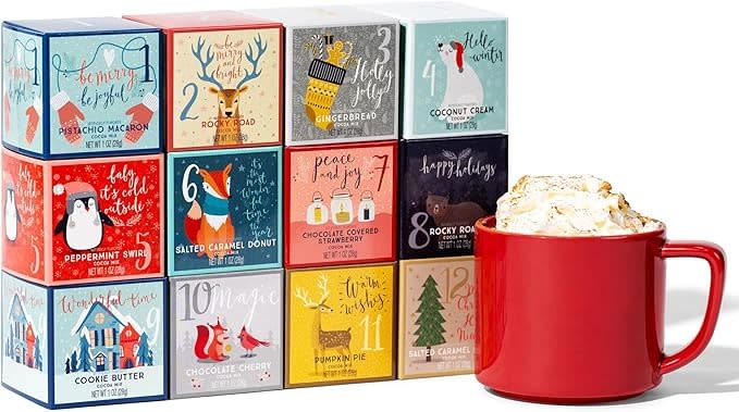 A photo of Thoughtfully Hot Chocolate Advent Calendar. (PHOTO: Amazon Singapore)