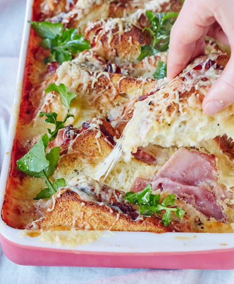 Baked Croque-Monsieur Casserole