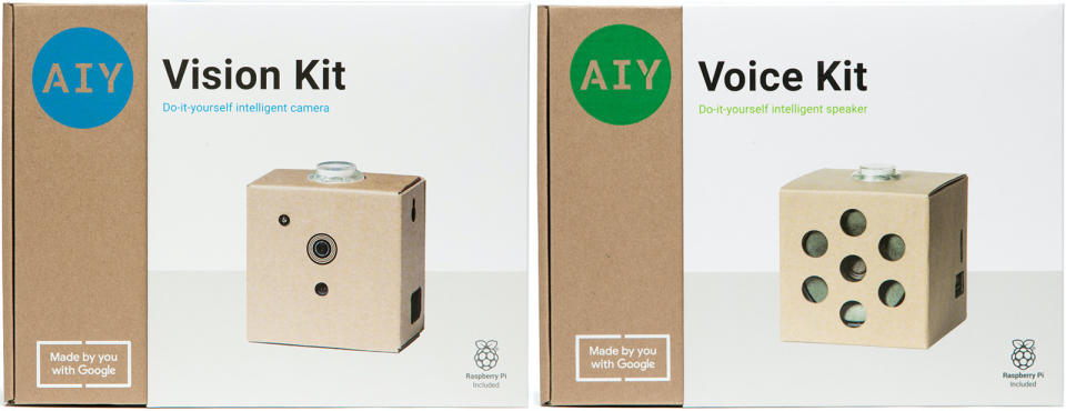 Google's AIY kits have been helpful for do-it-yourselfers who want to explore