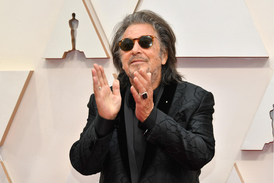 HOLLYWOOD, CALIFORNIA - FEBRUARY 09: Al Pacino attends the 92nd Annual Academy Awards at Hollywood and Highland on February 09, 2020 in Hollywood, California. (Photo by Amy Sussman/Getty Images)