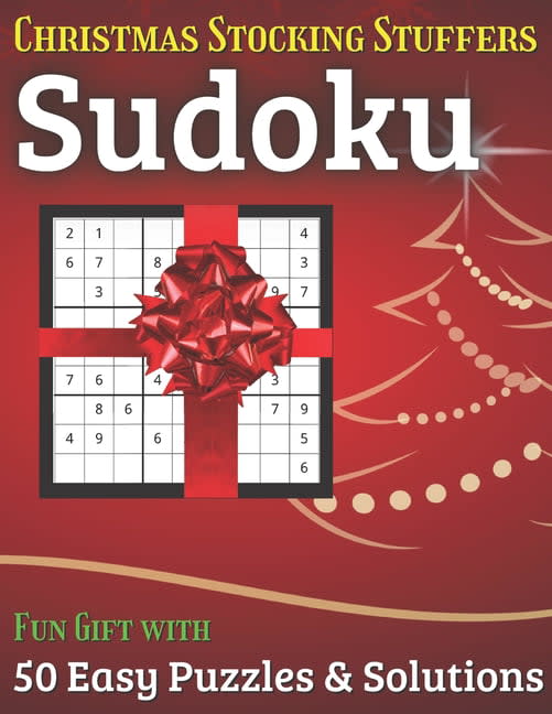 <p><a href="https://go.redirectingat.com?id=74968X1596630&url=https%3A%2F%2Fwww.walmart.com%2Fip%2FChristmas-Stocking-Stuffers-Sudoku-Fun-Gift-50-Easy-Puzzles-Solutions-A-great-holiday-surprise-men-women-teens-puzzle-book-8-5x11in-65-pages-Paperbac-9798572925241%2F681951511&sref=https%3A%2F%2Fwww.thepioneerwoman.com%2Fholidays-celebrations%2Fgifts%2Fg44545539%2Fstocking-stuffers-for-men%2F" rel="nofollow noopener" target="_blank" data-ylk="slk:Shop Now;elm:context_link;itc:0;sec:content-canvas" class="link rapid-noclick-resp">Shop Now</a></p><p>Christmas Sudoku Puzzles </p><p>walmart.com</p><p>$6.62</p><span class="copyright">Walmart</span>