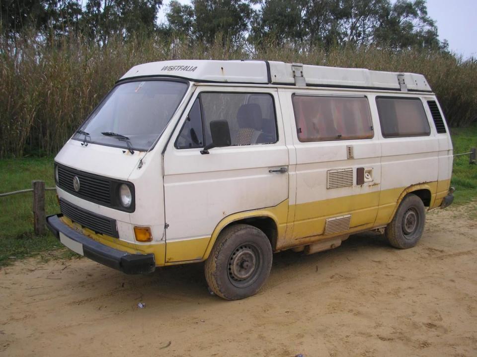 A VW Westfalia camper van that the suspect used: EPA