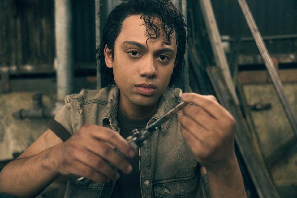 Sky Lakota-Lynch plays Johnny Cade in the original Broadway cast of "The Outsiders" musical