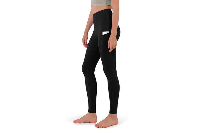 ODODOS Crossover Bootleg Yoga Pants For Women