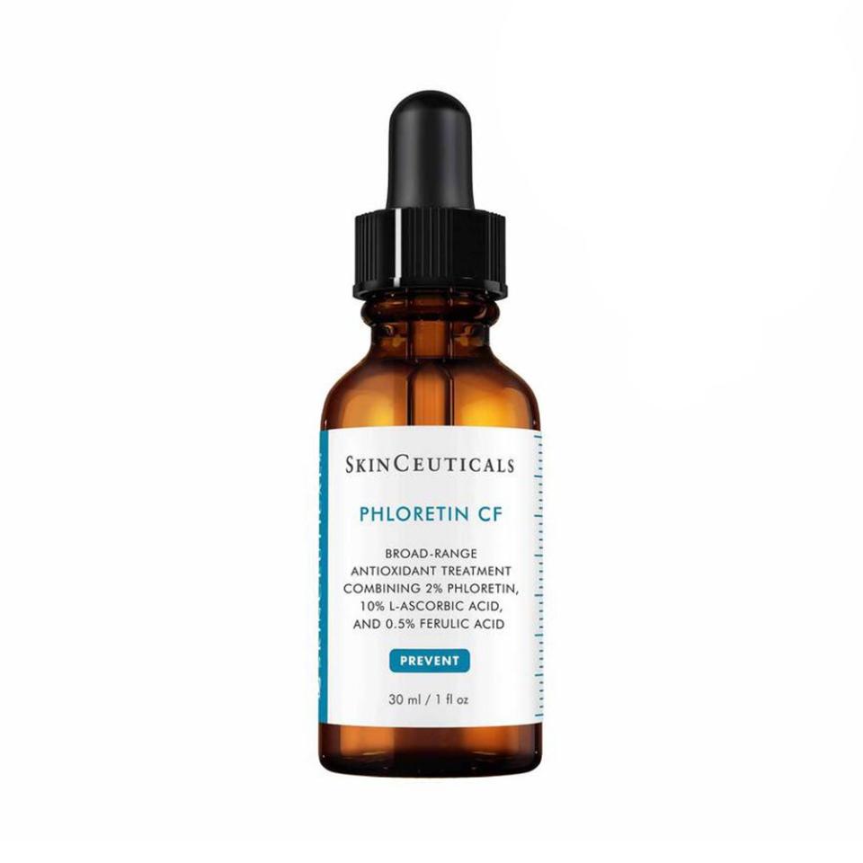 <p><a href="https://go.redirectingat.com?id=74968X1596630&url=https%3A%2F%2Fwww.dermstore.com%2Fskinceuticals-phloretin-cf-with-ferulic-acid-vitamin-c-serum-30ml%2F11289626.html&sref=https%3A%2F%2Fwww.elle.com%2Fbeauty%2Fmakeup-skin-care%2Fg60319911%2Fbest-skinceuticals-products-review%2F" rel="nofollow noopener" target="_blank" data-ylk="slk:Shop Now;elm:context_link;itc:0;sec:content-canvas" class="link ">Shop Now</a></p><p>Phloretin CF</p><p>dermstore.com</p><p>$166.00</p><span class="copyright">Courtesy of the brand</span>