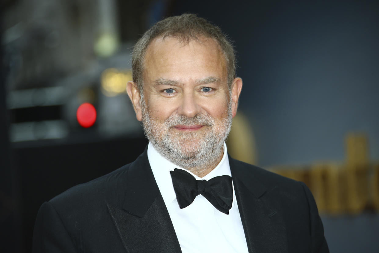 Actor Hugh Bonneville poses for photographers upon arrival at the World premiere of the film 'Downton Abbey' in central London, Monday, Sept. 9, 2019. (Photo by Joel C Ryan/Invision/AP)