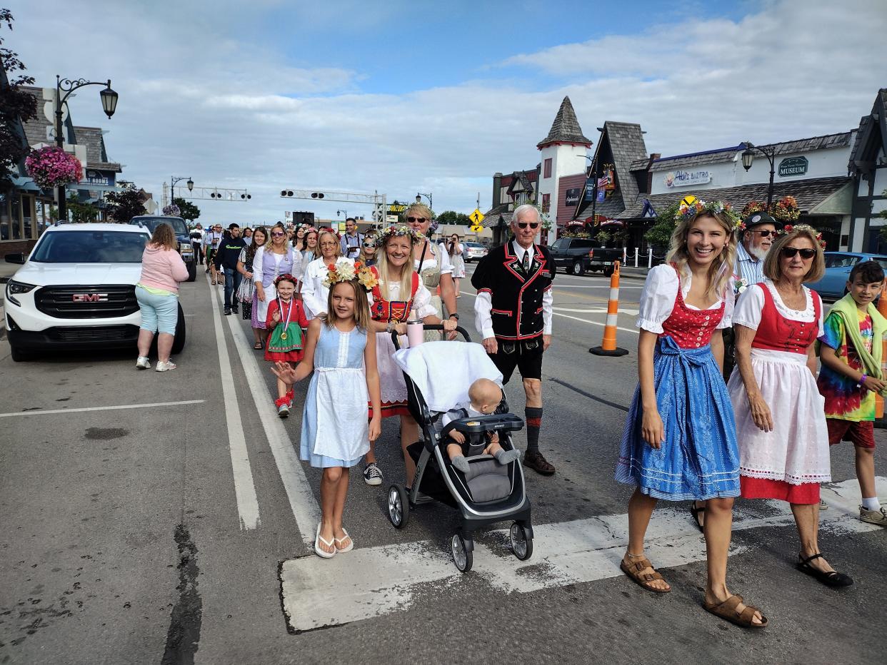 The Alpenfest Walking Parade will begin at 9 a.m. on July 12.