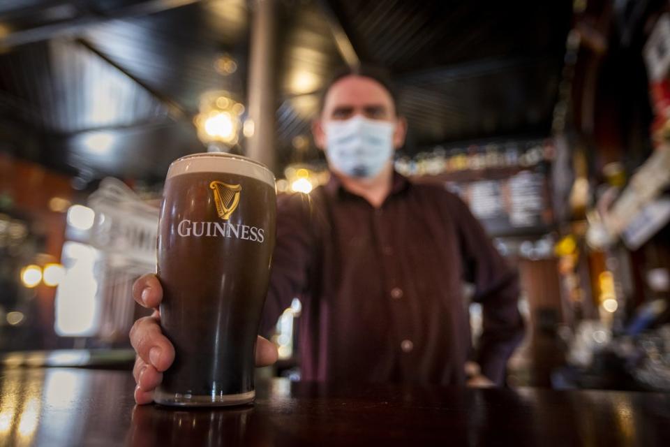 The Garrick Bar in Belfast. A pint of Guinness will lose 3p in tax (Liam McBurney/PA) (PA Wire)