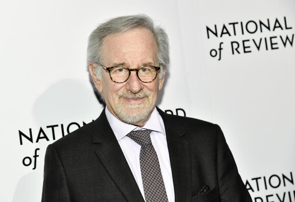 Best director honoree Steven Spielberg attends the National Board of Review Awards Gala at Cipriani 42nd Street on Sunday, Jan. 8, 2023, in New York. (Photo by Evan Agostini/Invision/AP)