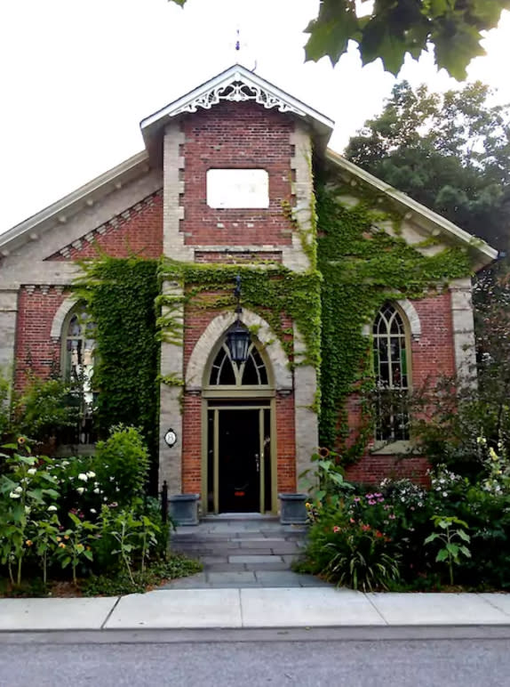 <p>For $275 a night, you can stay in this completely restored gothic church in Oakwood, Ont. </p>