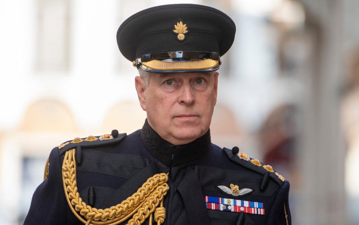 Prince Andrew - Paul Grover for the Telegraph