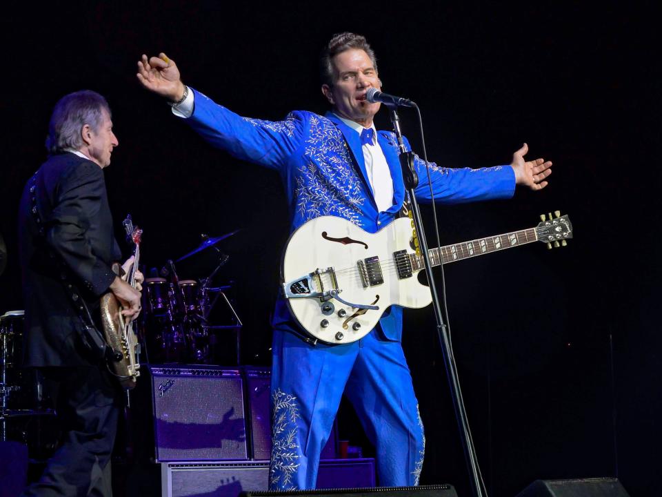 Chris Isaak brings his holiday tour to Miller High Life Theatre Dec. 8.
