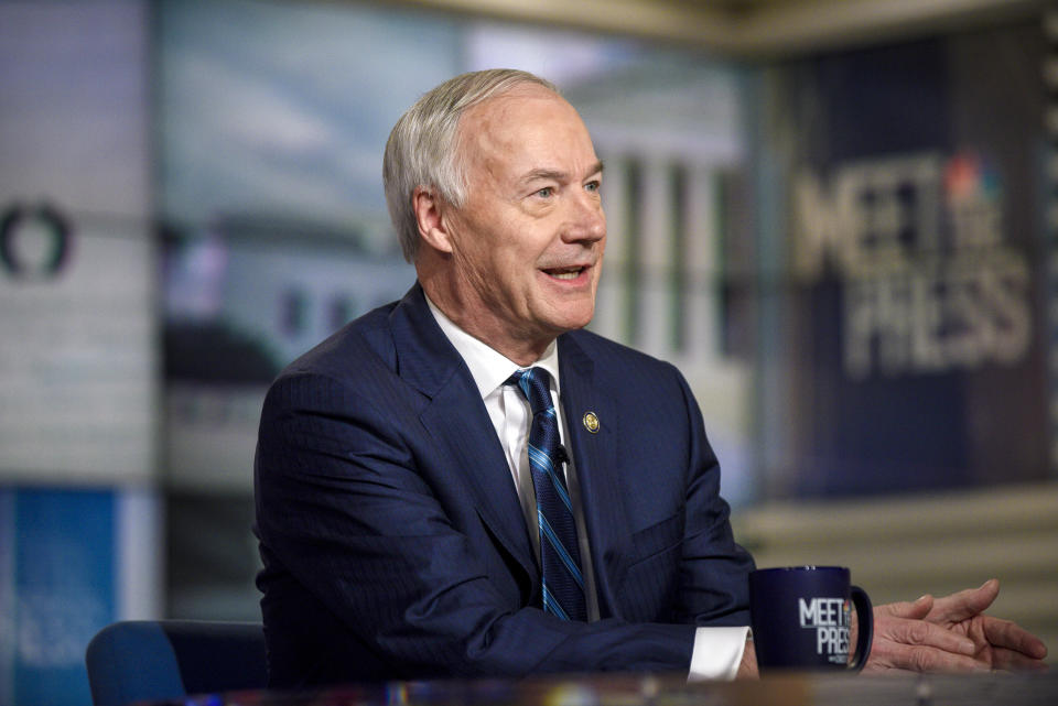 Arkansas Gov. Asa Hutchinson says the added unemployment benefits had helped people in Arkansas and had "served a good purpose" but now should end. (Photo: William B. Plowman/NBCUniversal via Getty Images)