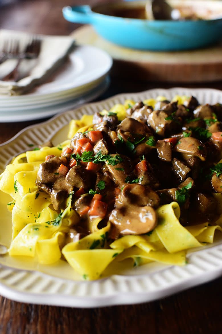 Beef Stroganoff