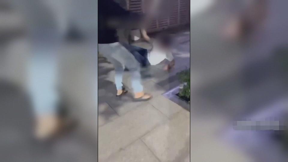 新北市兩名男子因酒後衝突相約談判，最後演變成圍毆事件。（翻攝自記者爆料網）