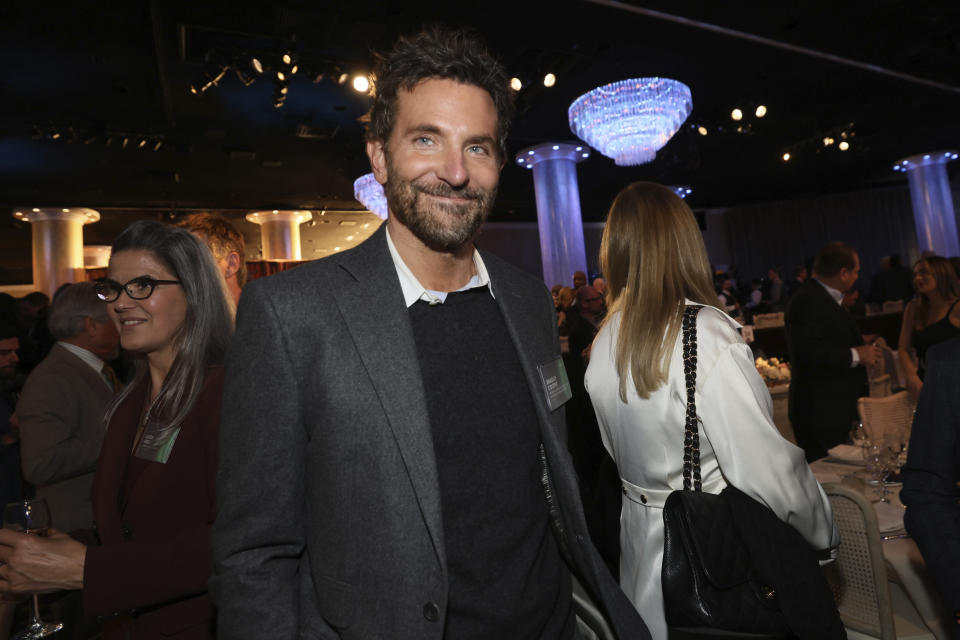 Bradley Cooper attends the 96th Academy Awards Oscar nominees luncheon on Monday, Feb. 12, 2024, at the Beverly Hilton Hotel in Beverly Hills, Calif. (Photo by Danny Moloshok/Invision/AP)