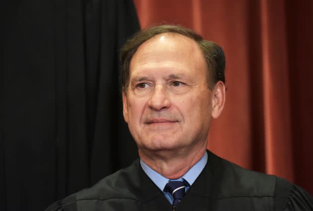 Justice Samuel Alito got his job from a president who didn't win the popular vote.  (Photo: MANDEL NGAN via Getty Images)