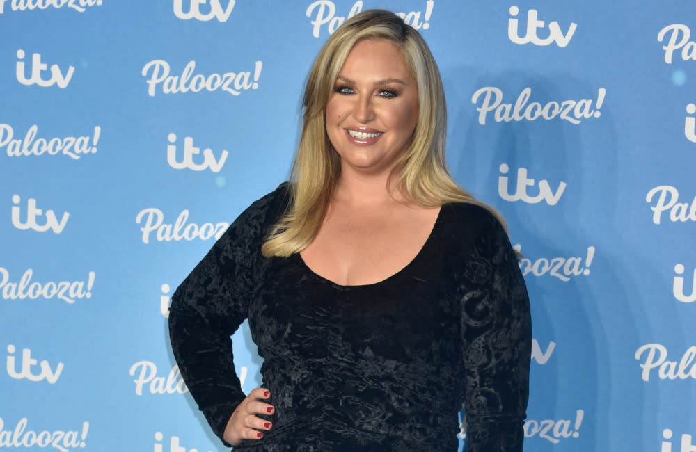 Josie Gibson is said to be favourite to take over hosting duties from Holly Willoughby on Dancing on Ice credit:Bang Showbiz