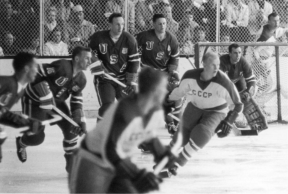 <p>History was made when the U.S. Men's Olympic Hockey team won its first gold. Meanwhile, women were allowed to compete in speed skating for the first time.</p>