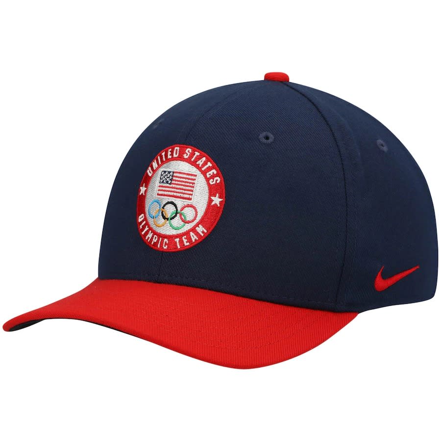 Team USA Nike logo swoosh performance hat, Olympics 2021 gear